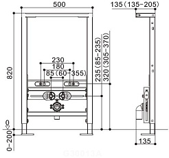 WeltWasser Инсталляция для биде Amberg 500 BD – фотография-2